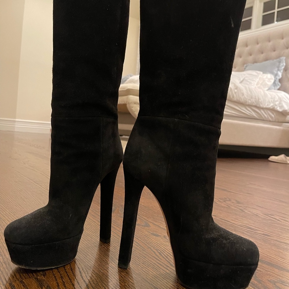 Gucci black boots size 36.5 in perfect condition - Picture 3 of 4
